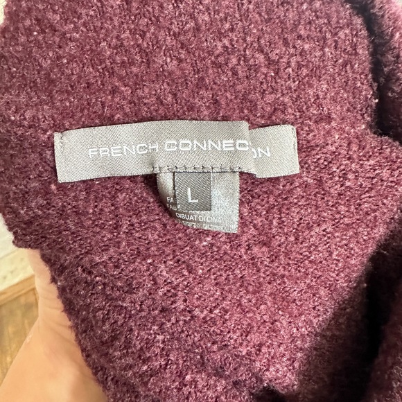 Large Purple French Connection Sweater - Picture 3 of 4